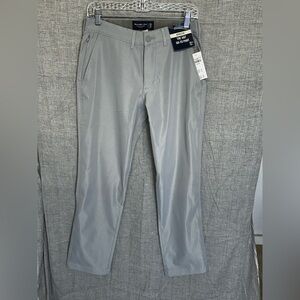 Abercrombie & Fitch Men's Light Gray Dress Pants